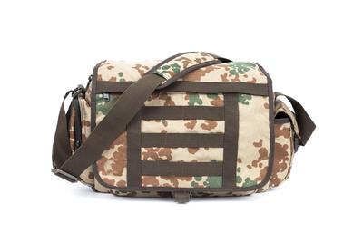 Military Messenger Bag Nylon fabric zipper closure